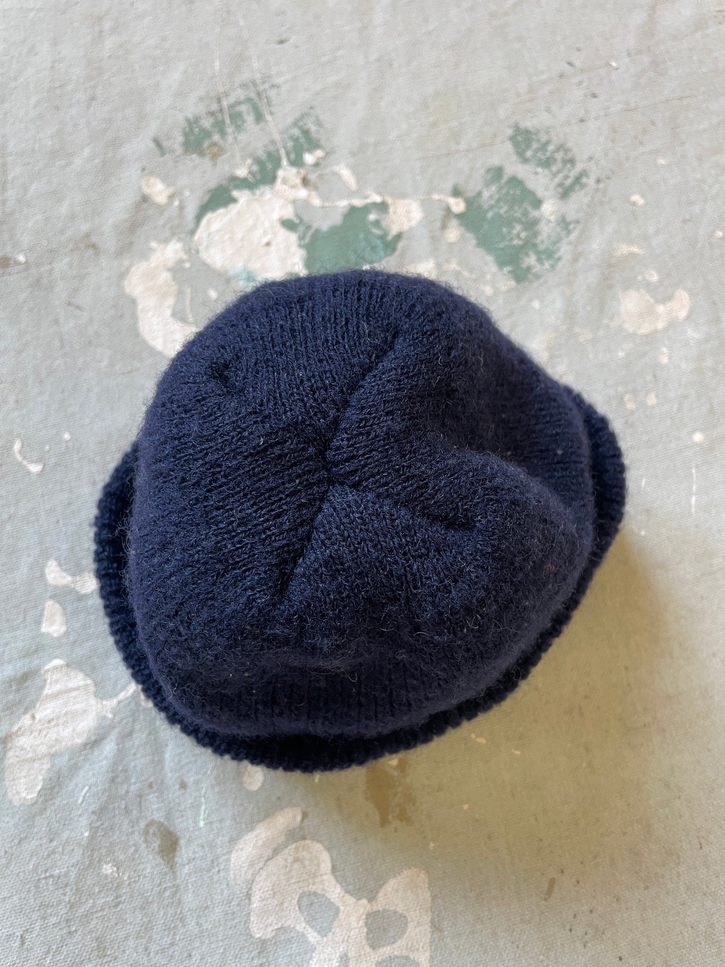 80s Wigwam Navy Blue Watch Cap