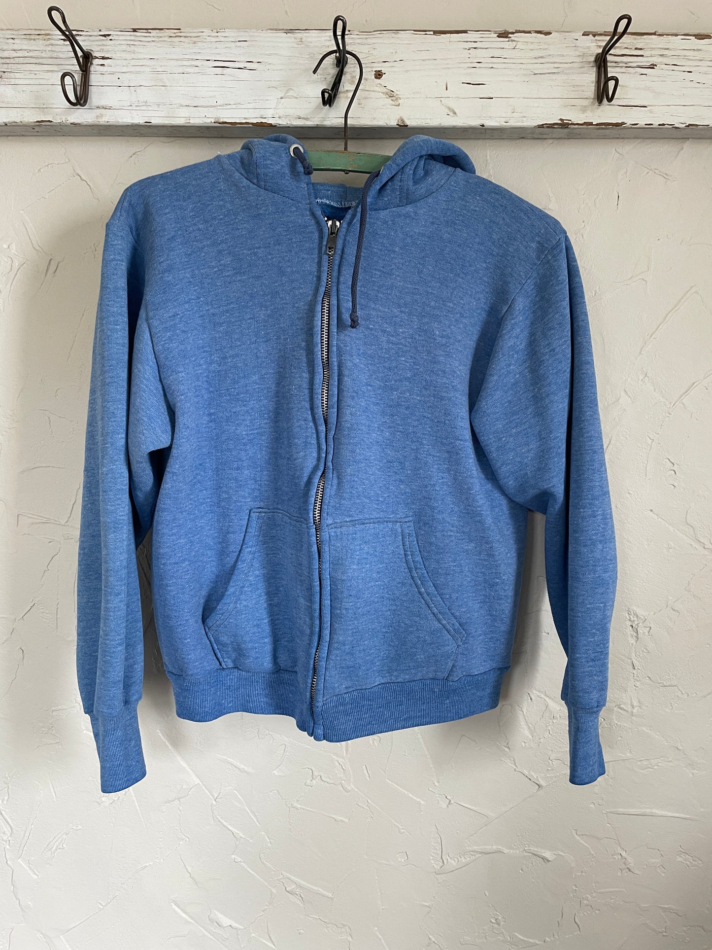 70s Sky Blue Hoodie Sweatshirt