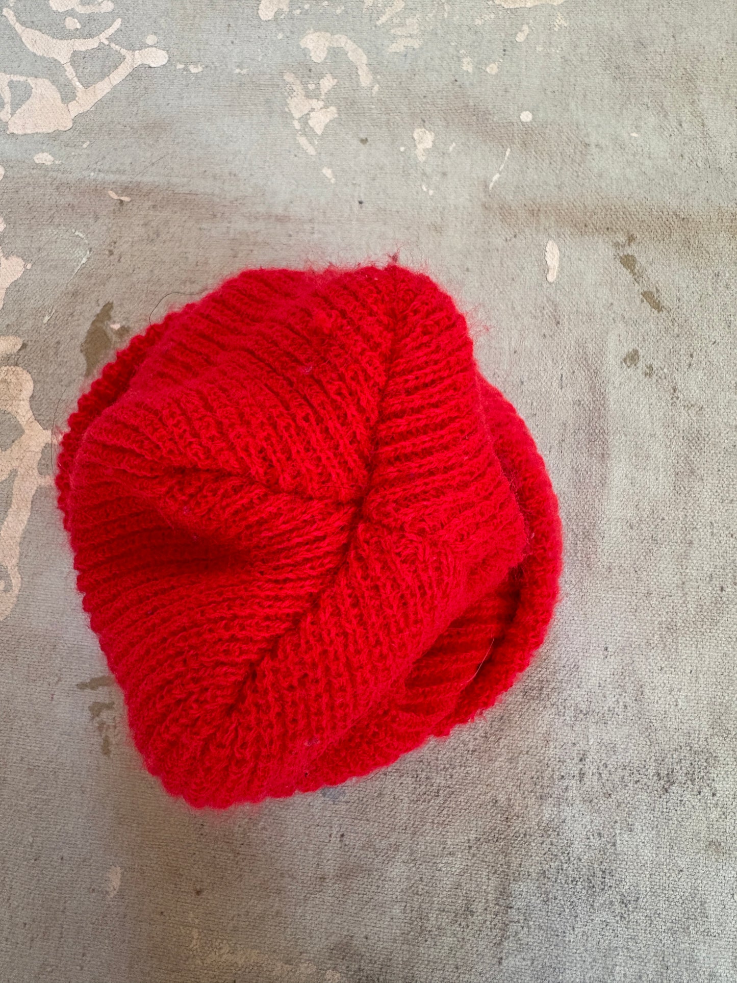Red Watch Cap Beanie