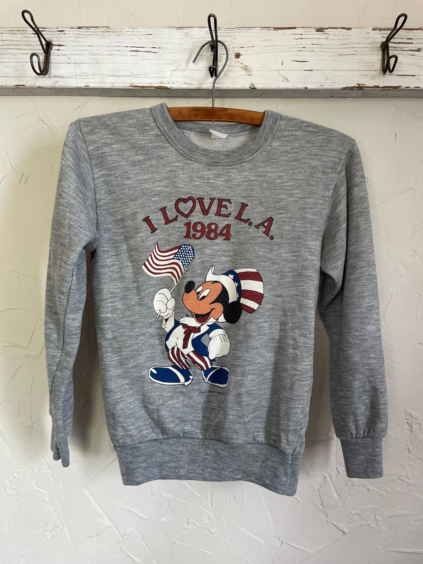 80s I Love LA Mickey Mouse Sweatshirt