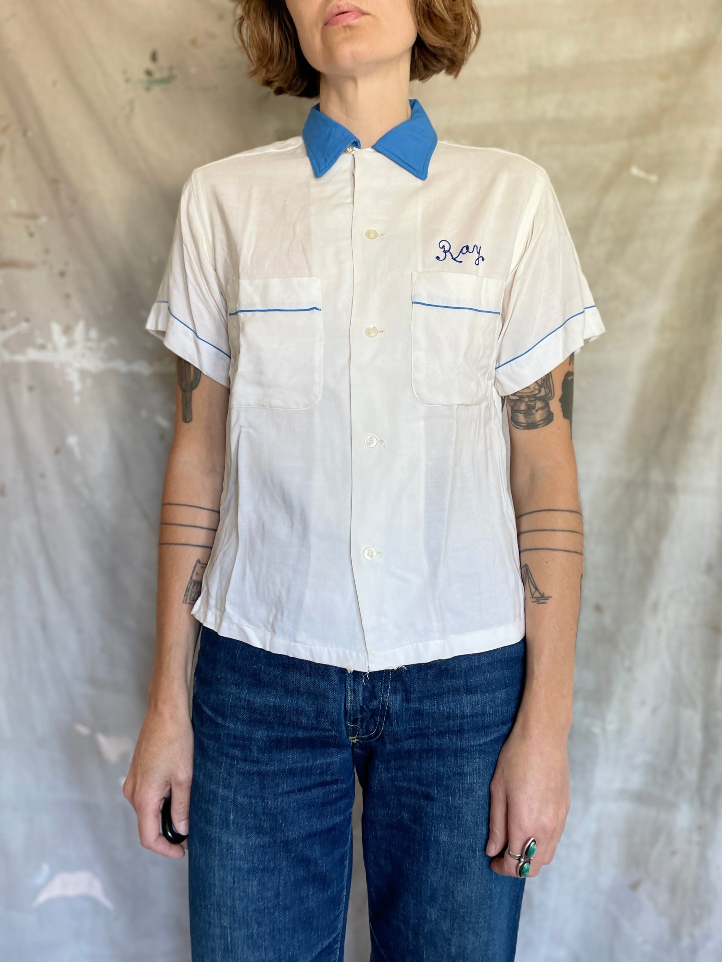 60s Aruta Drug Bowling Shirt