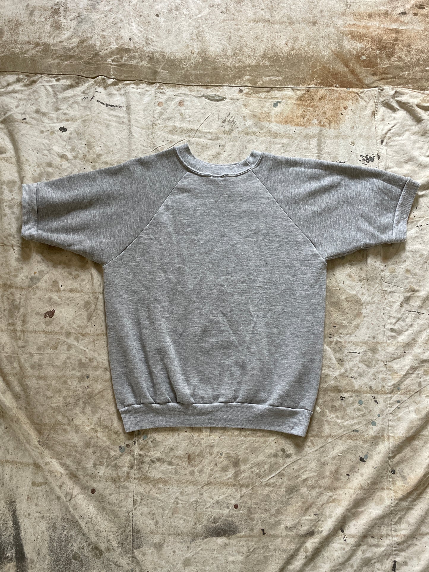 80s Blank Heather Grey Sweatshirt