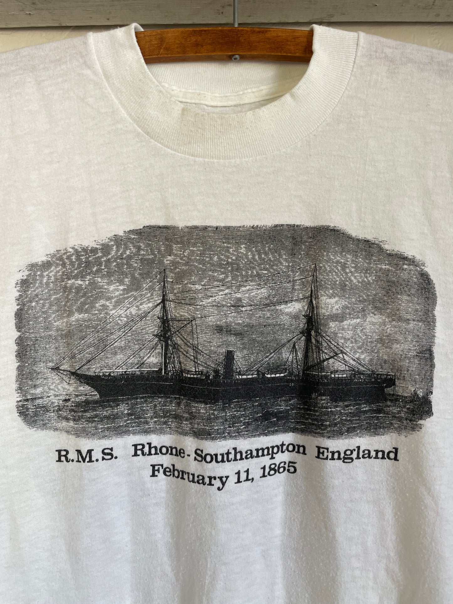 80s RMS Rhone Southampton England Tee