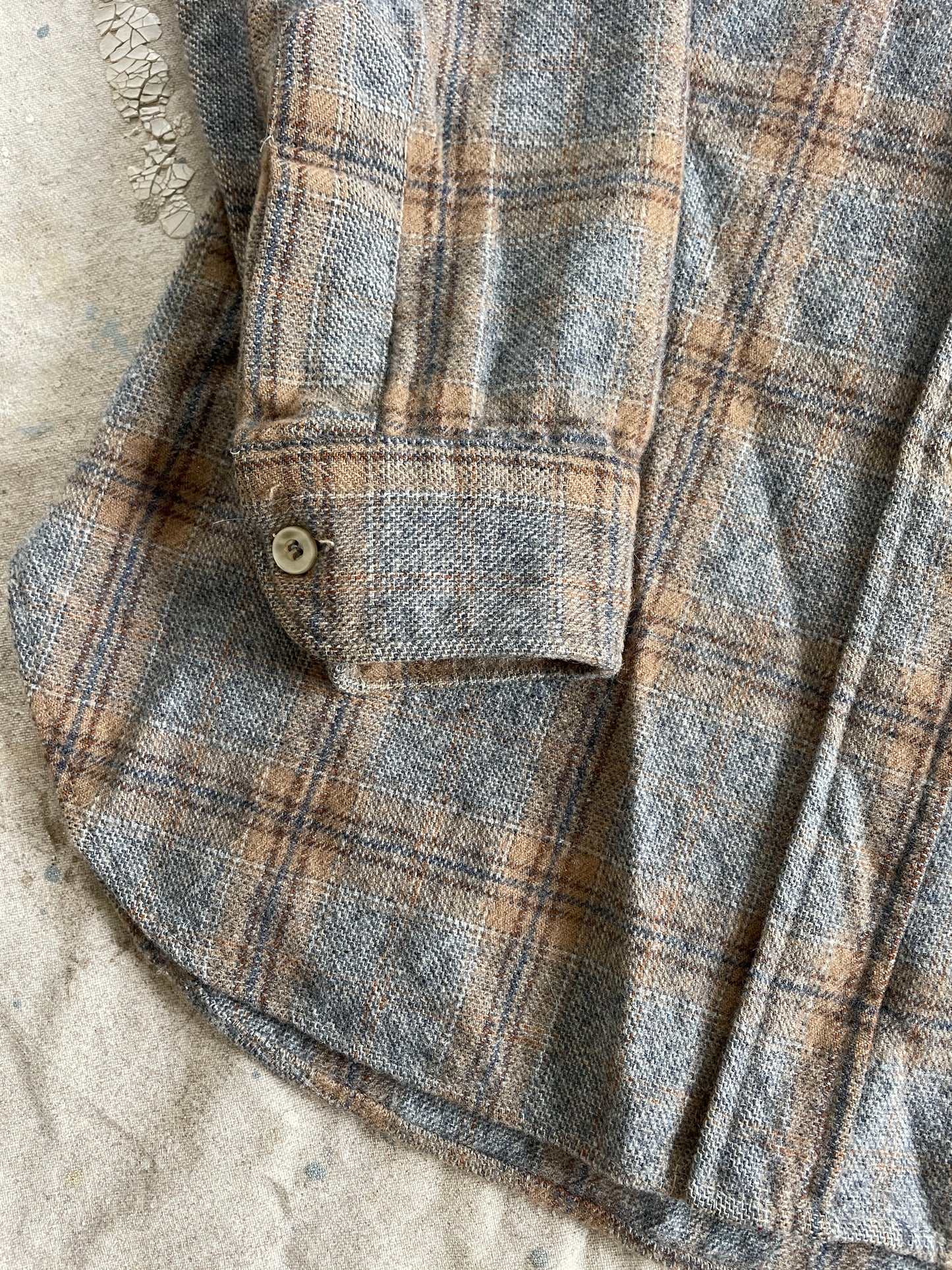 80s Pendleton Wool Button Down Shirt