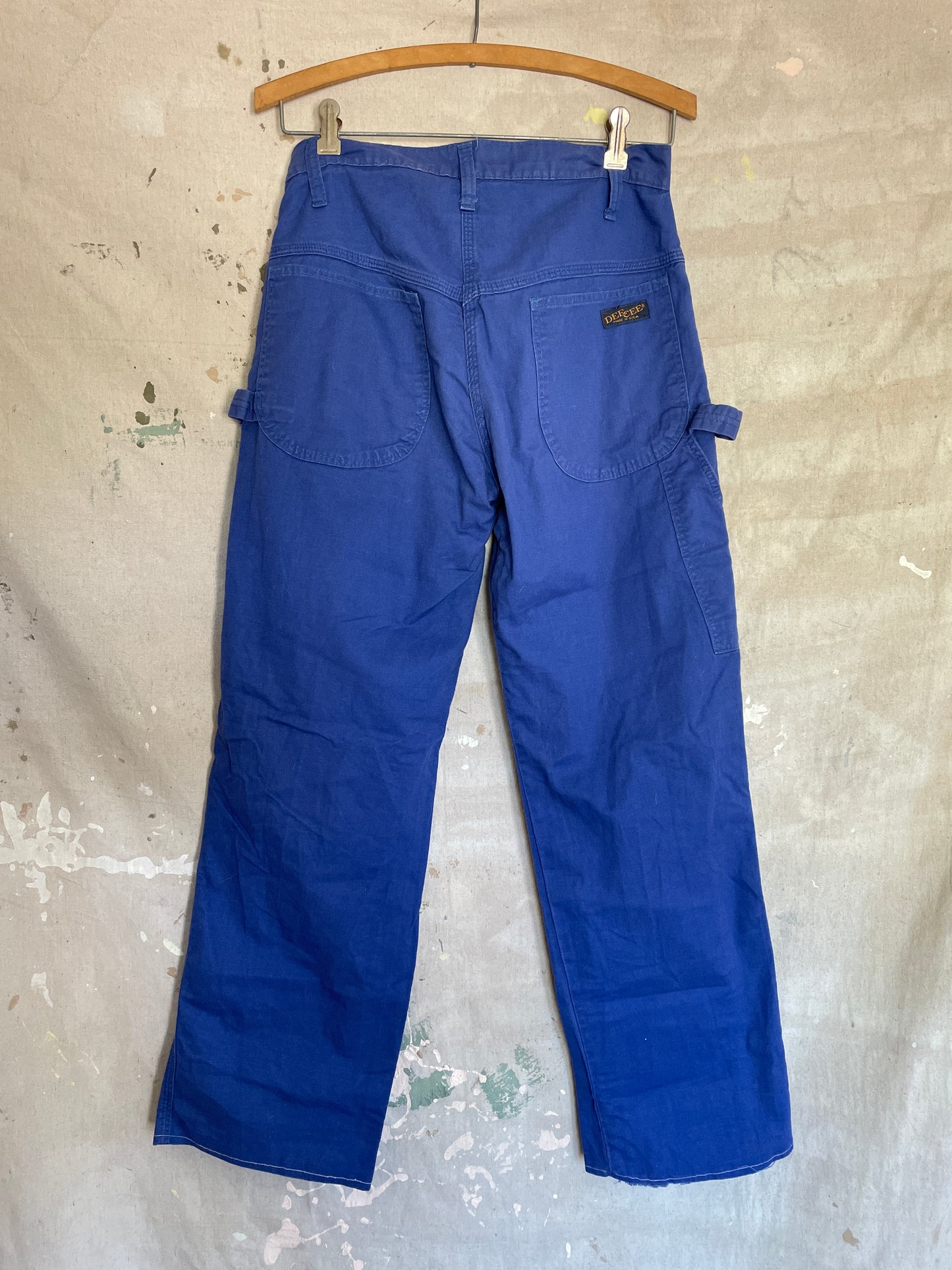 80s Blue DeeCee Carpenter Pants