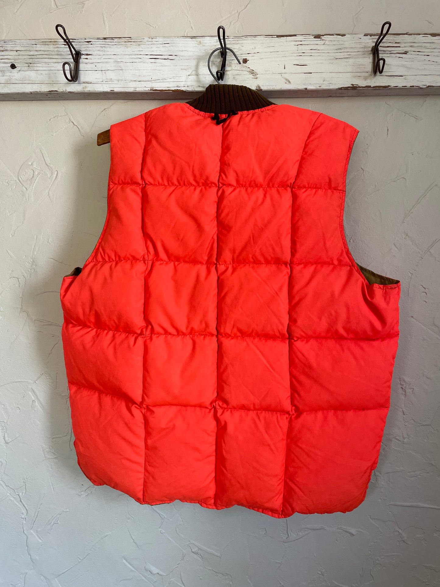 70s Reversible Hunting Puffer Vest