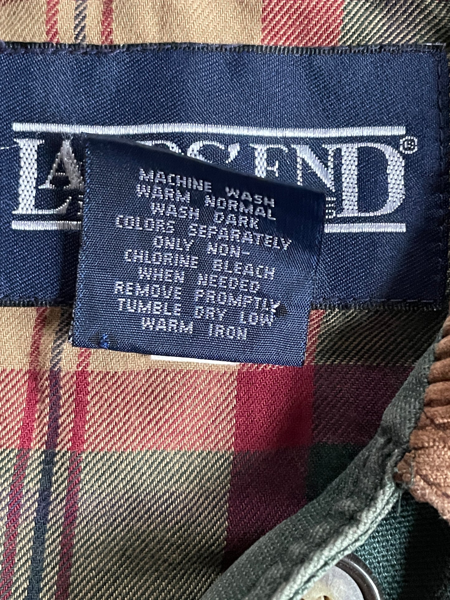 80s Flannel Lined Chore Coat