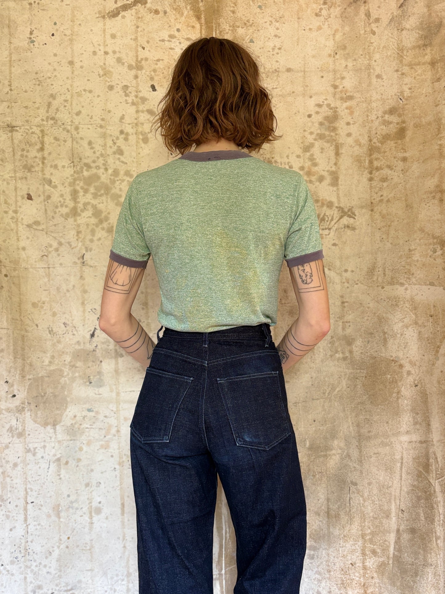 80s Northern Michigan University Ringer Tee