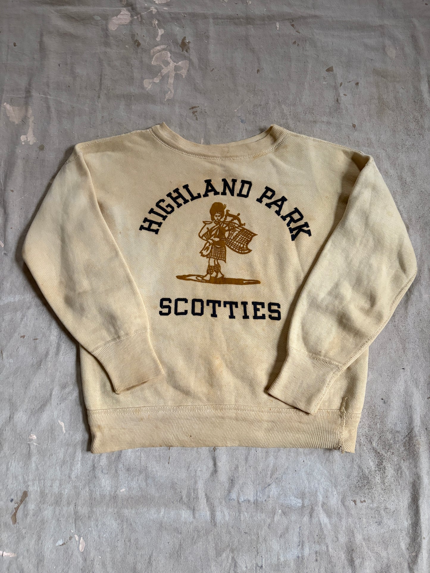 50s Highland Park Scotties Sweatshirt