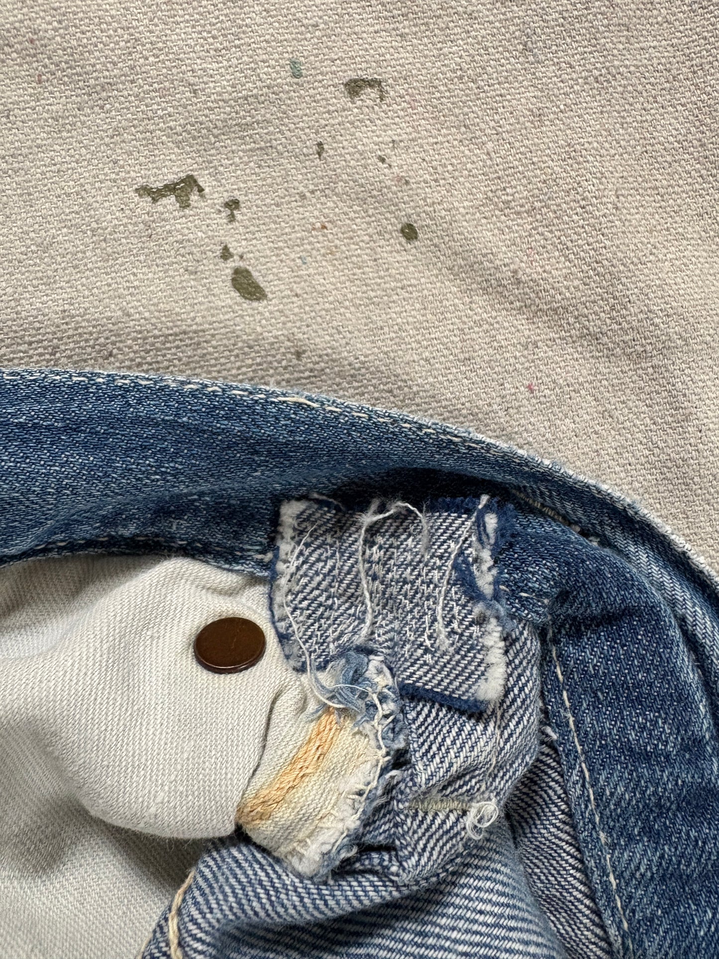 Vintage 50s Half Selvedge Lee Jeans