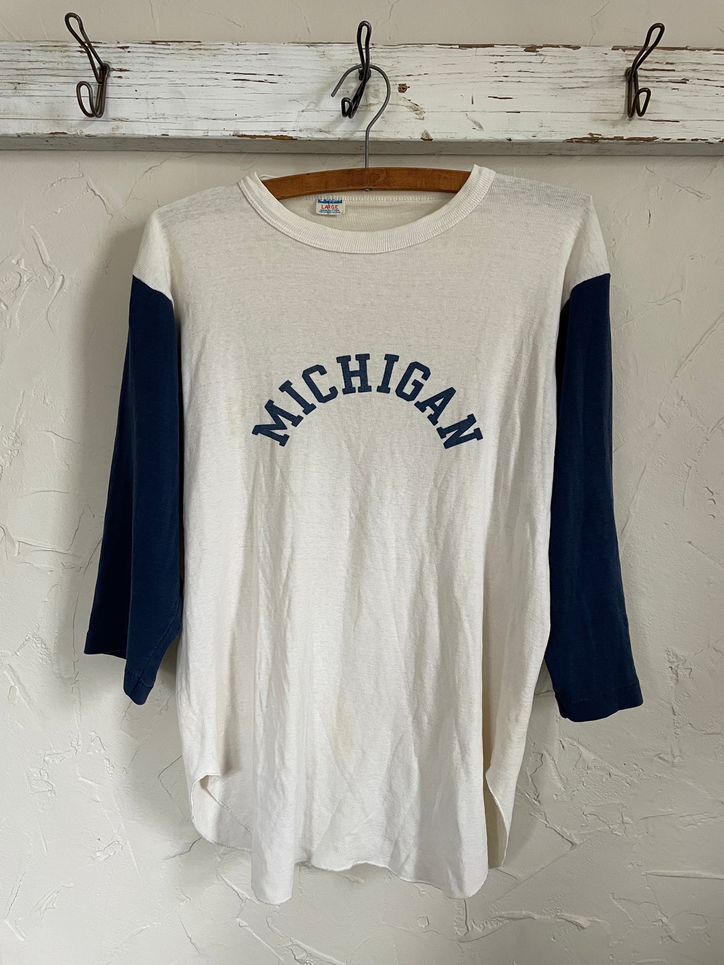 70s Michigan Baseball Shirt