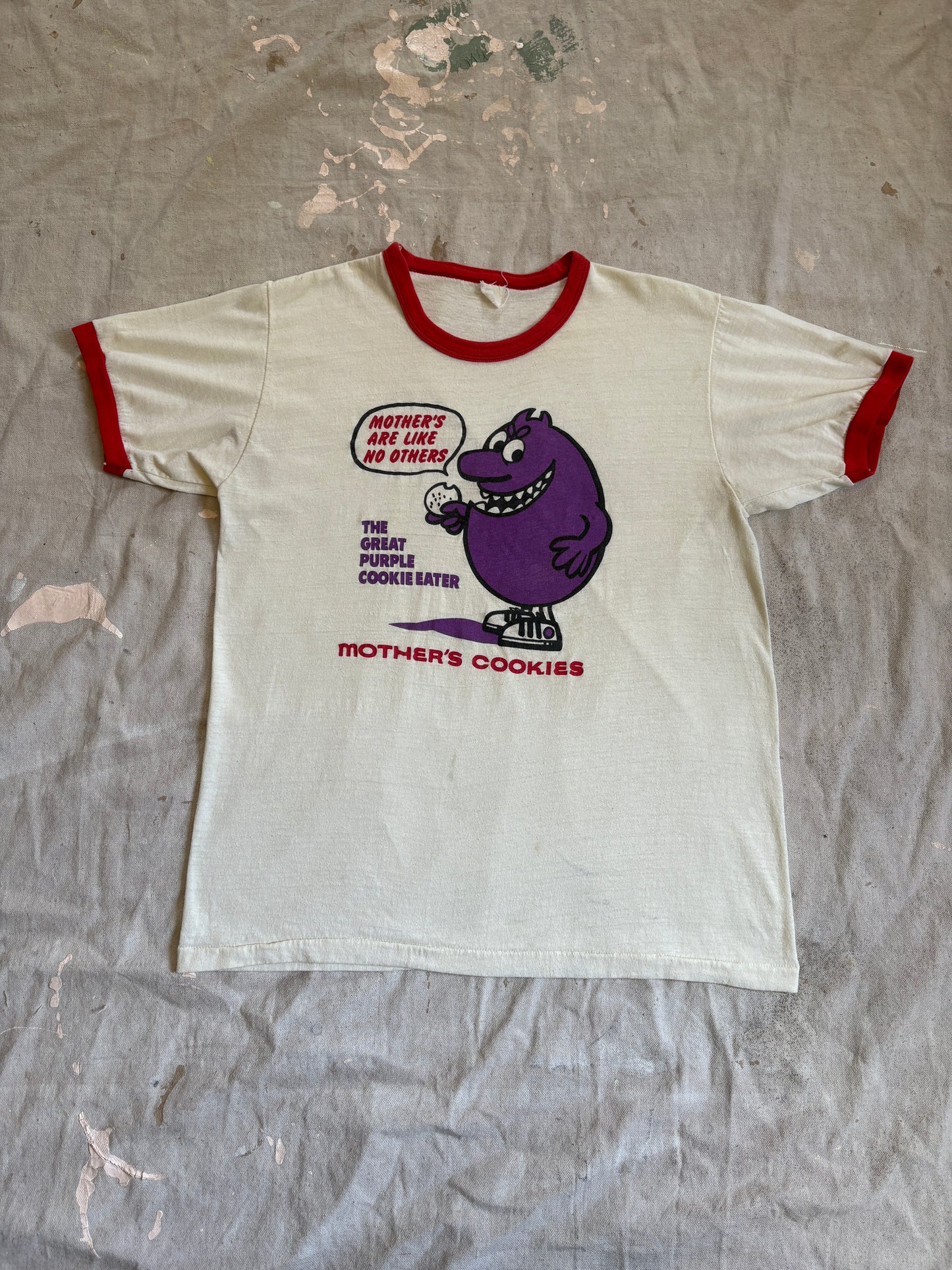 80s Mother’s Cookies The Great Purple Cookie Eater Tee