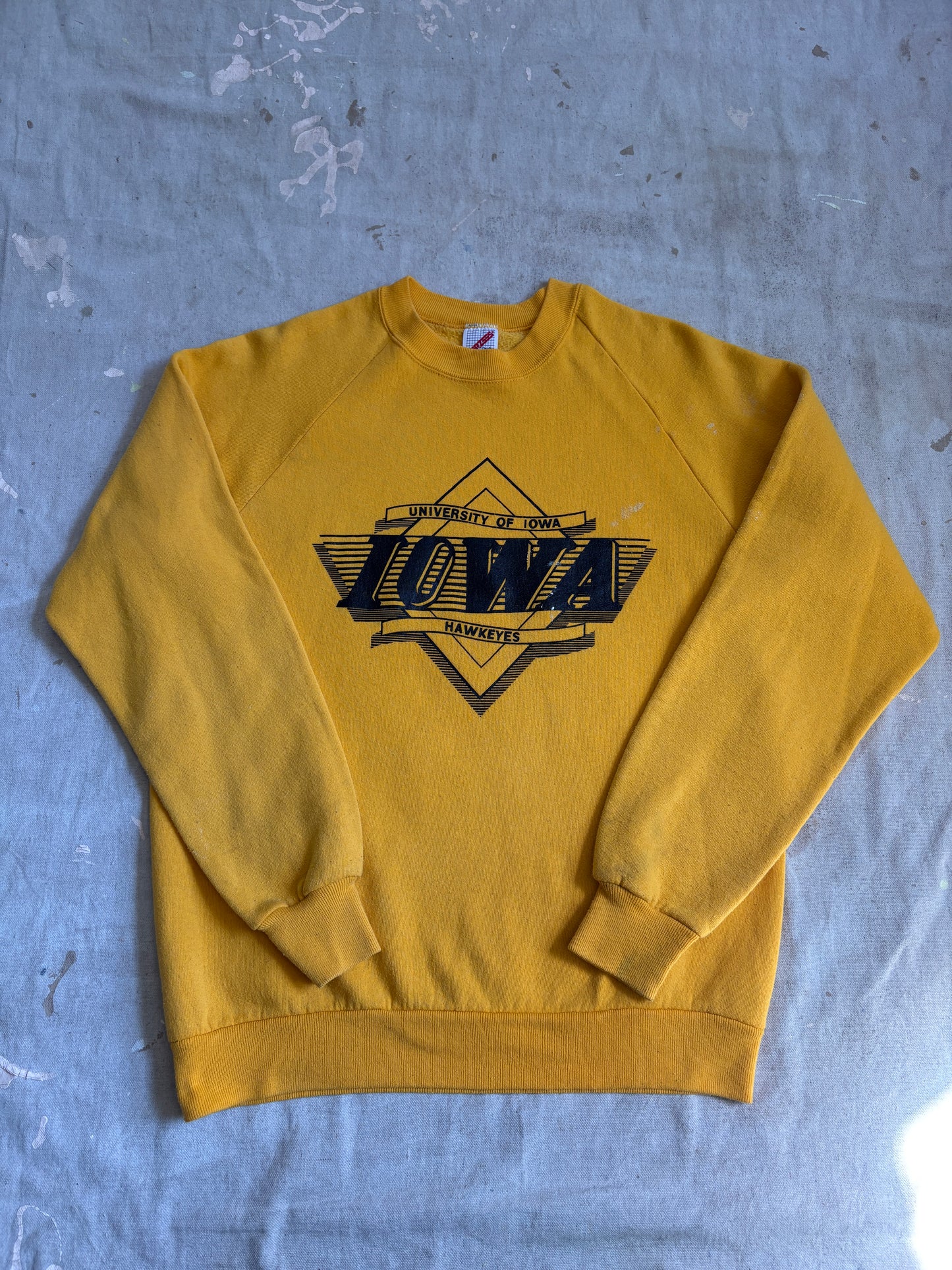 Vintage 80s University Of Iowa Hawkeyes Sweatshirt