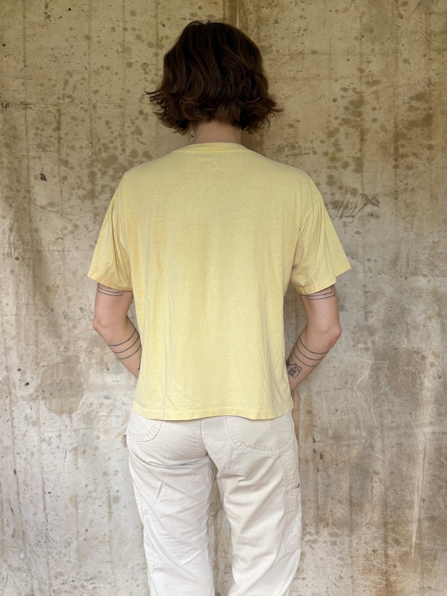 Vintage 80s Newport Blue Sailboat Tee
