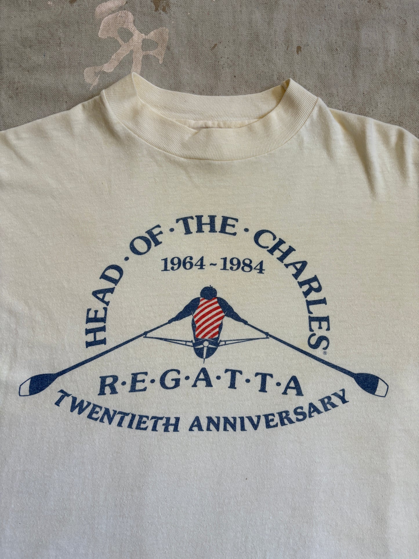 Vintage 80s Head Of The Charles Regatta Long Sleeve Tee