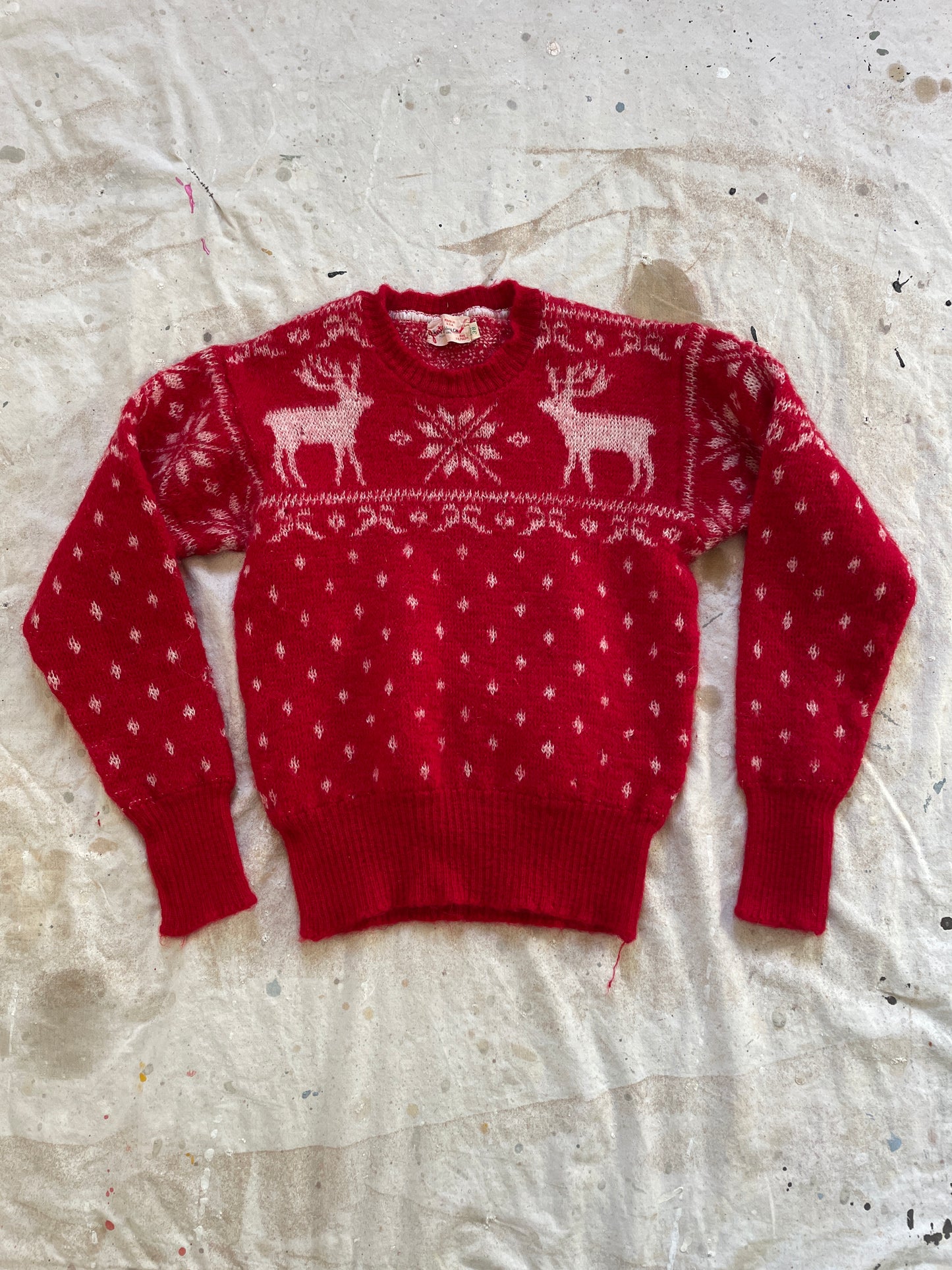 40s Jantzen Reindeer Sweater