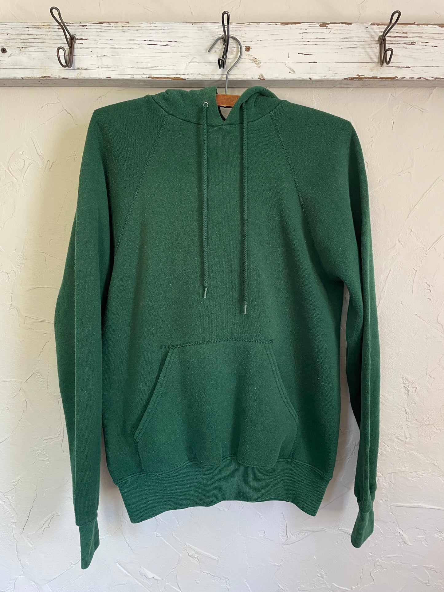 80s Blank Evergreen Hoodie Sweatshirt