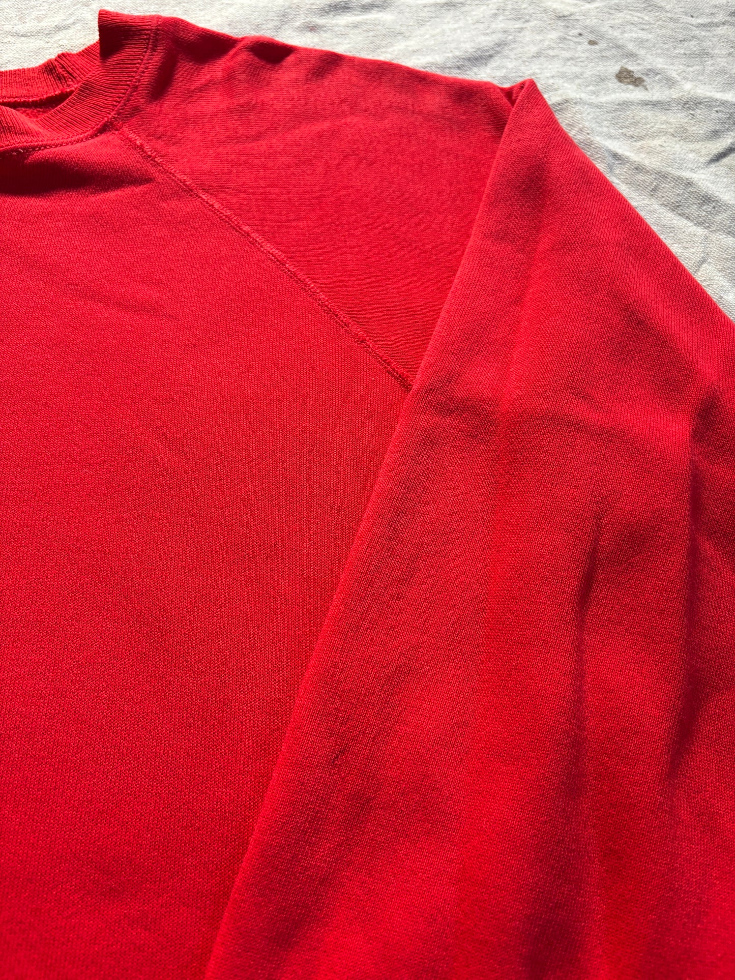 Vintage 80s Blank Red Sweatshirt