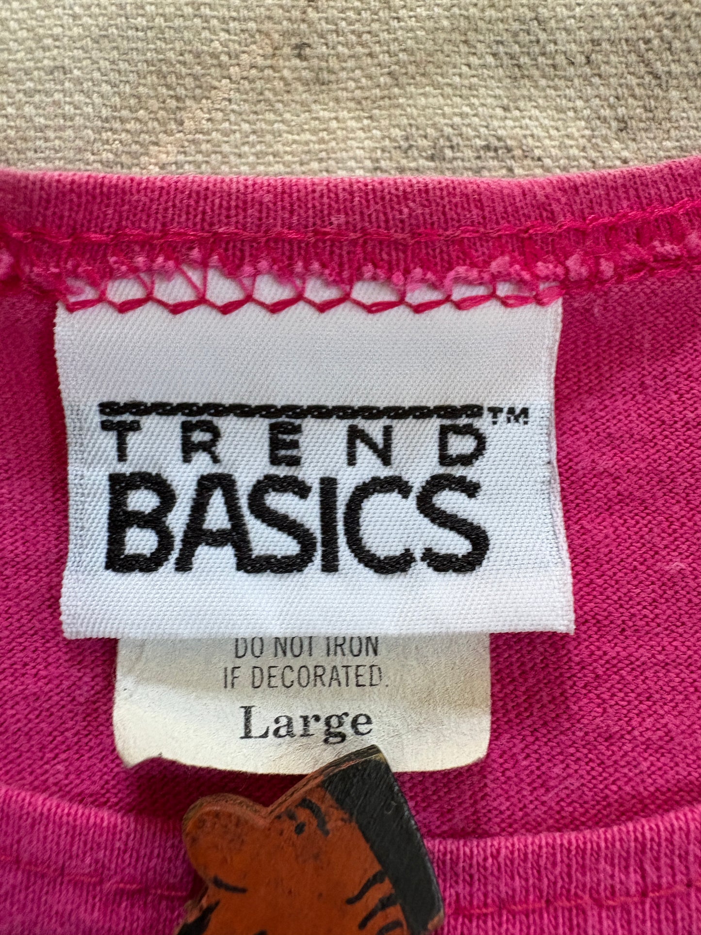 Vintage 90s Bright Pink Tank Top