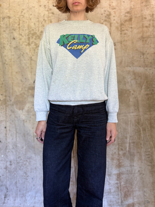 Vintage 90s Grey Kelly’s Camp Sweatshirt