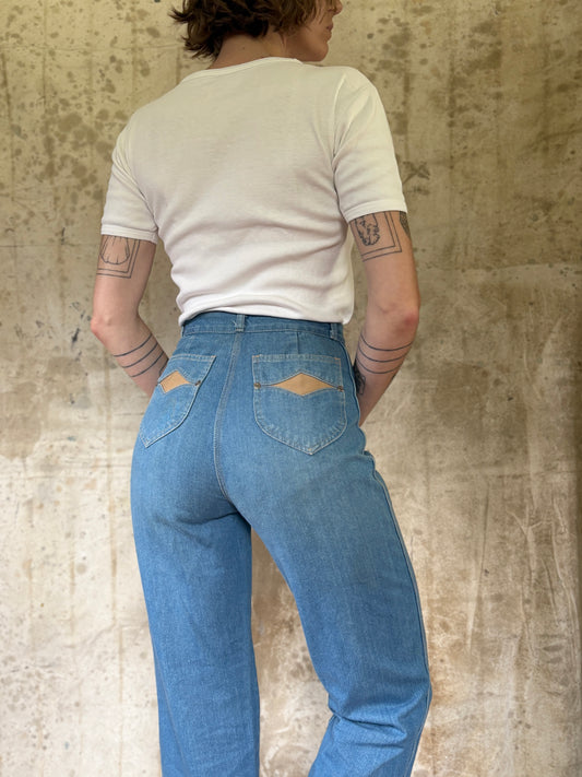 Vintage 70s Foxmoor Wide Leg Jeans