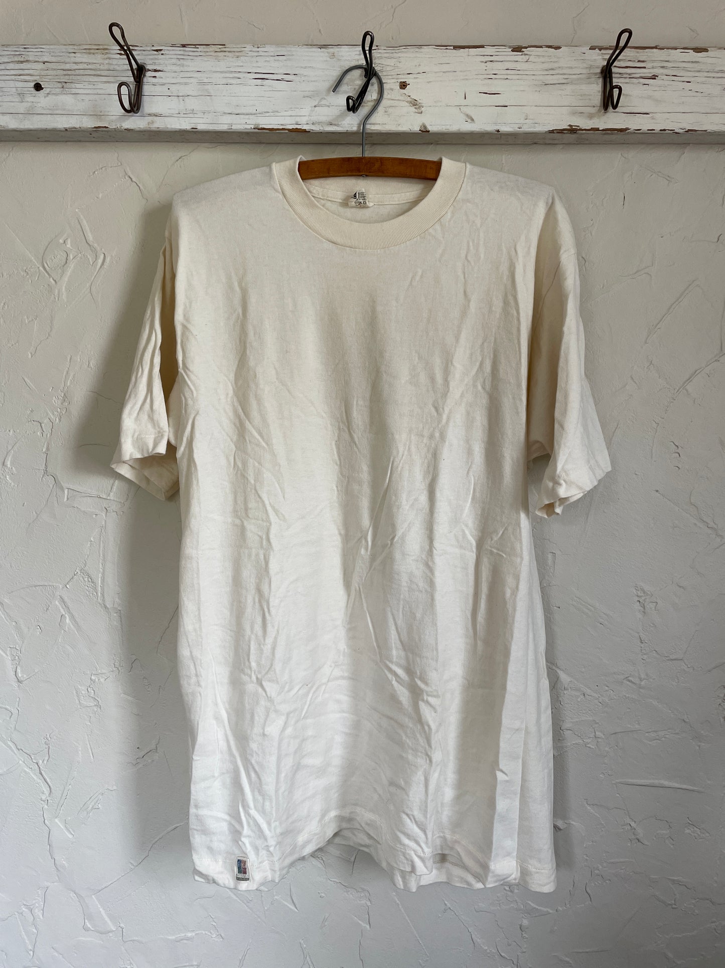 90s Blank Ecru Tee