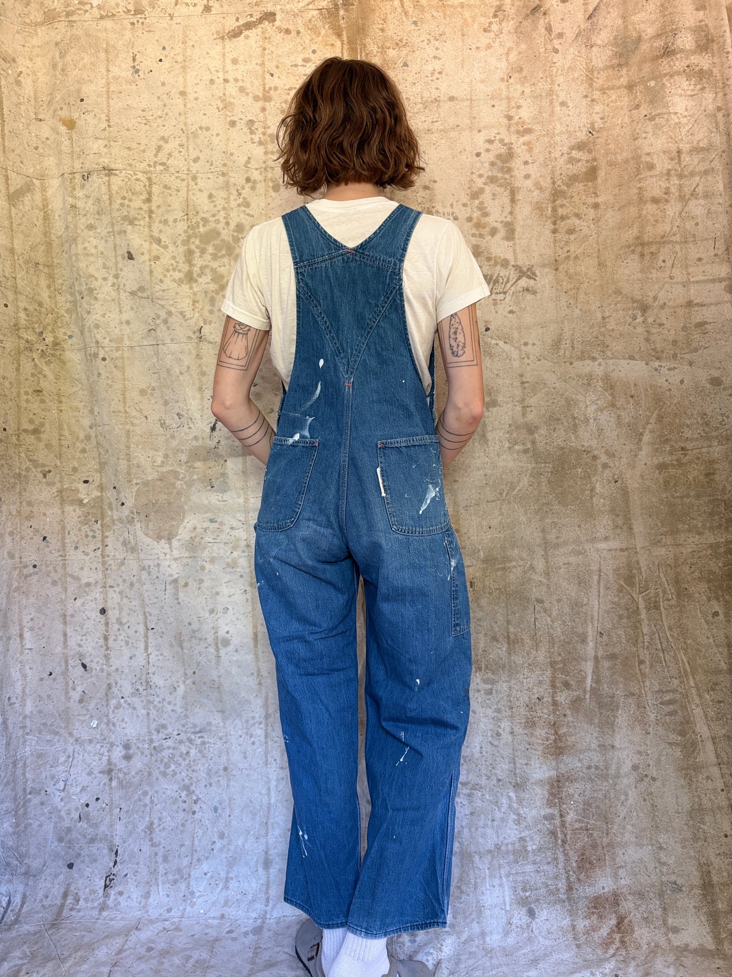 80s Sears Painted Overalls