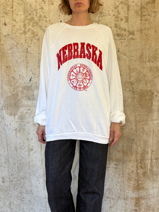 Vintage 90s University Of Nebraska Sweatshirt