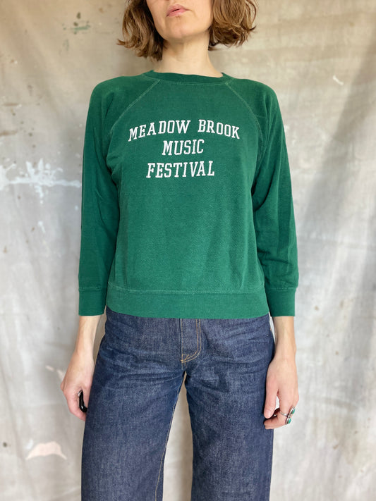 70s/80s Meadow Brook Music Festival Sweatshirt