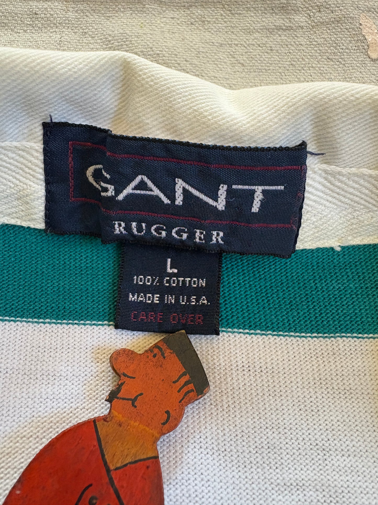 Vintage 90s Striped Rugby Shirt