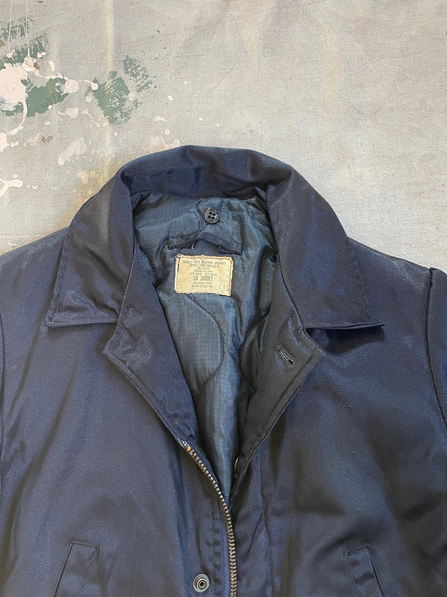 70s Military Police Cold Weather Jacket