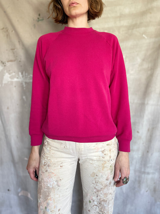 90s Bright Pink Sweatshirt