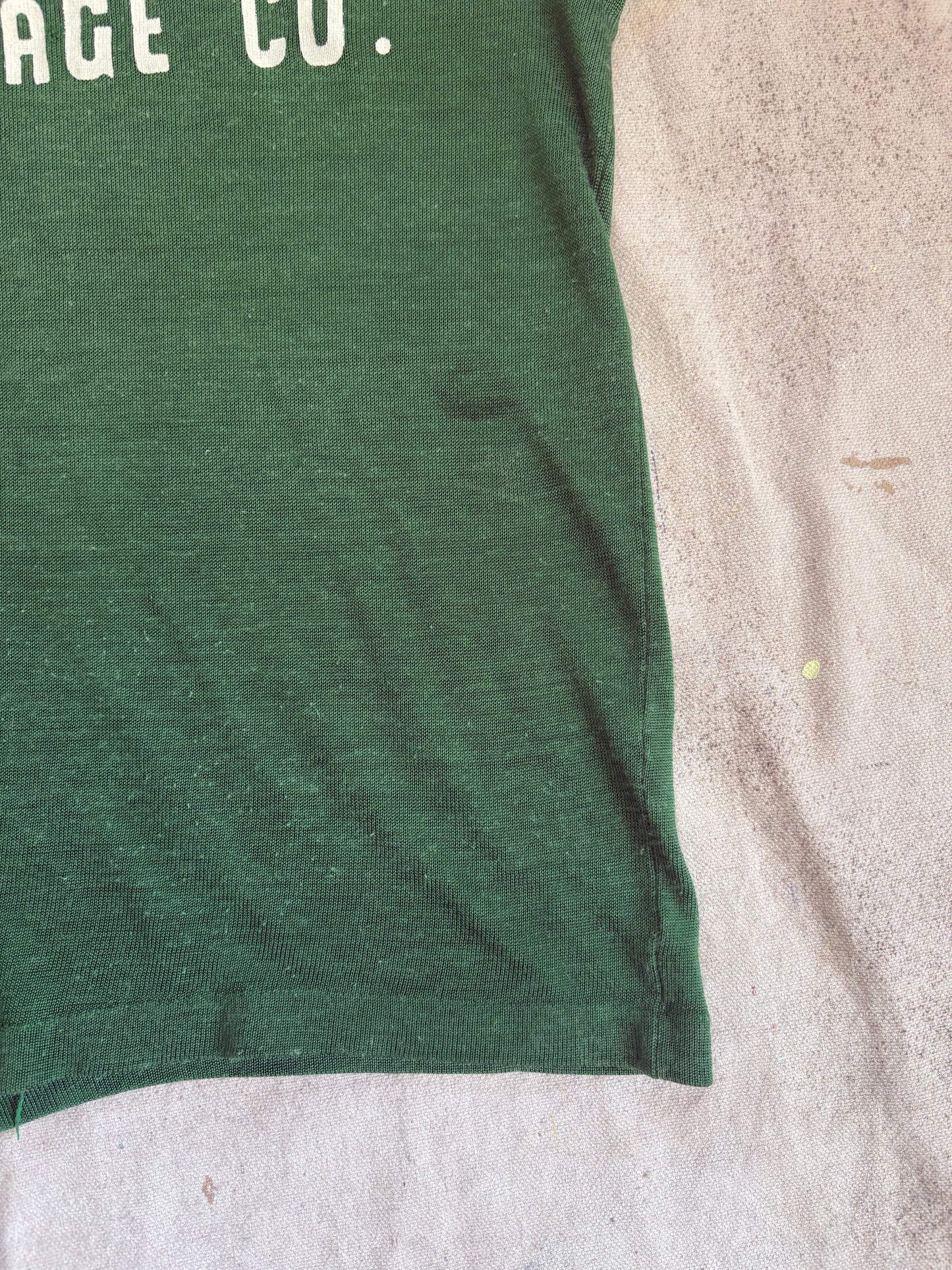 50s Russell Southern Tupper Mortgage Co. Durene Jersey Tee