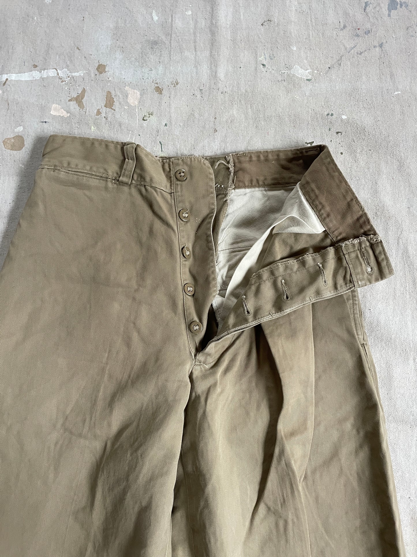 60s Military Khaki Pants