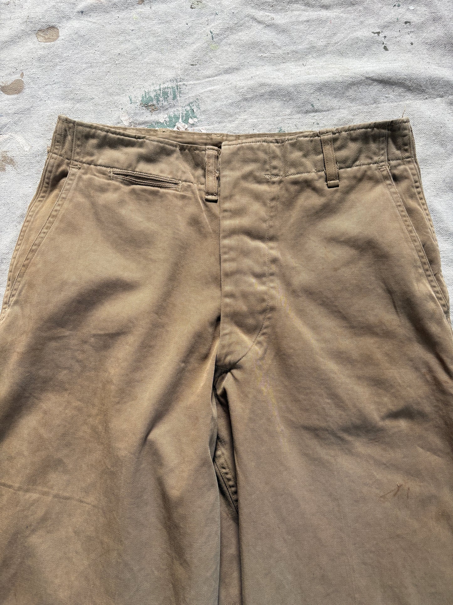 50s Military Khaki Slacks