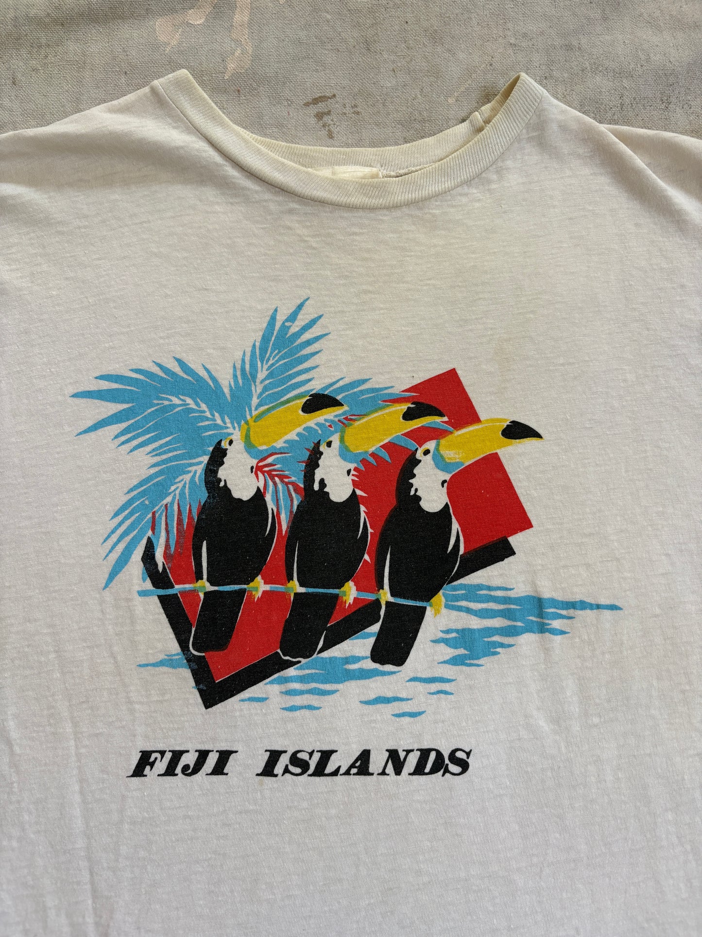 Vintage 80s Fiji Islands Muscle Tee