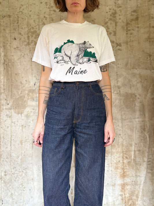 80s Maine Bear Nature Tee