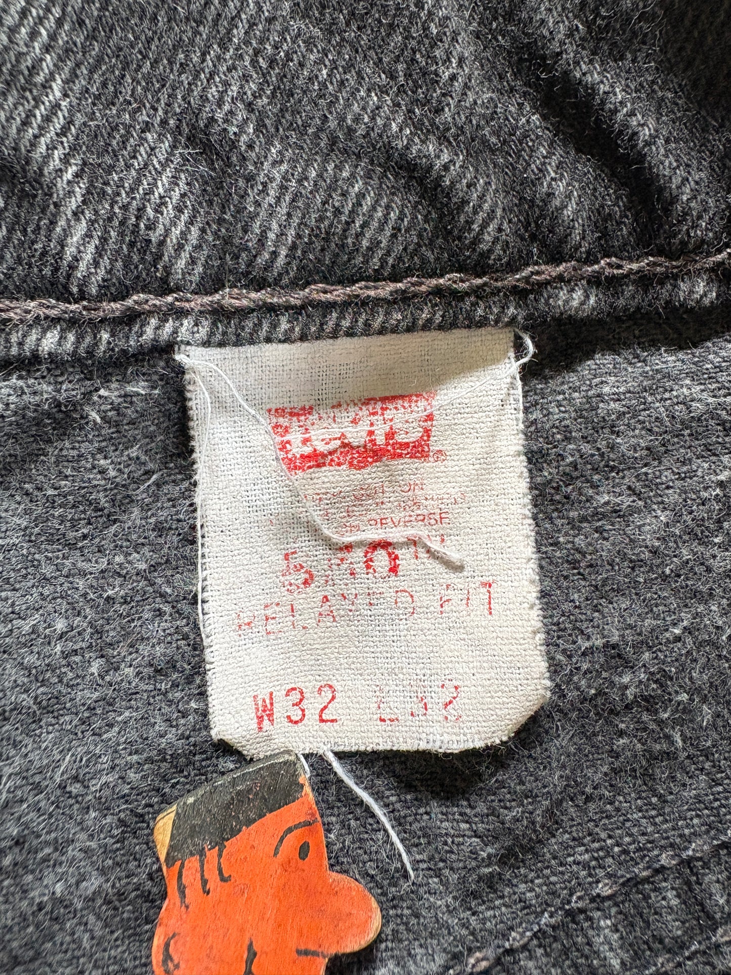 Vintage Black Levi’s 550 Jeans