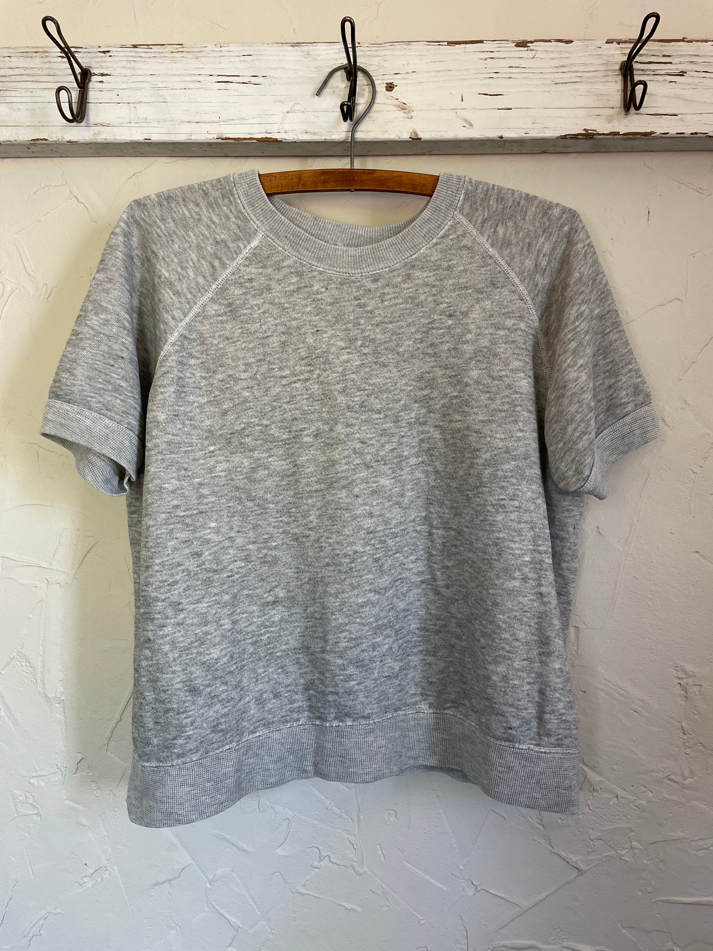 80s Blank Heather Grey Sweatshirt