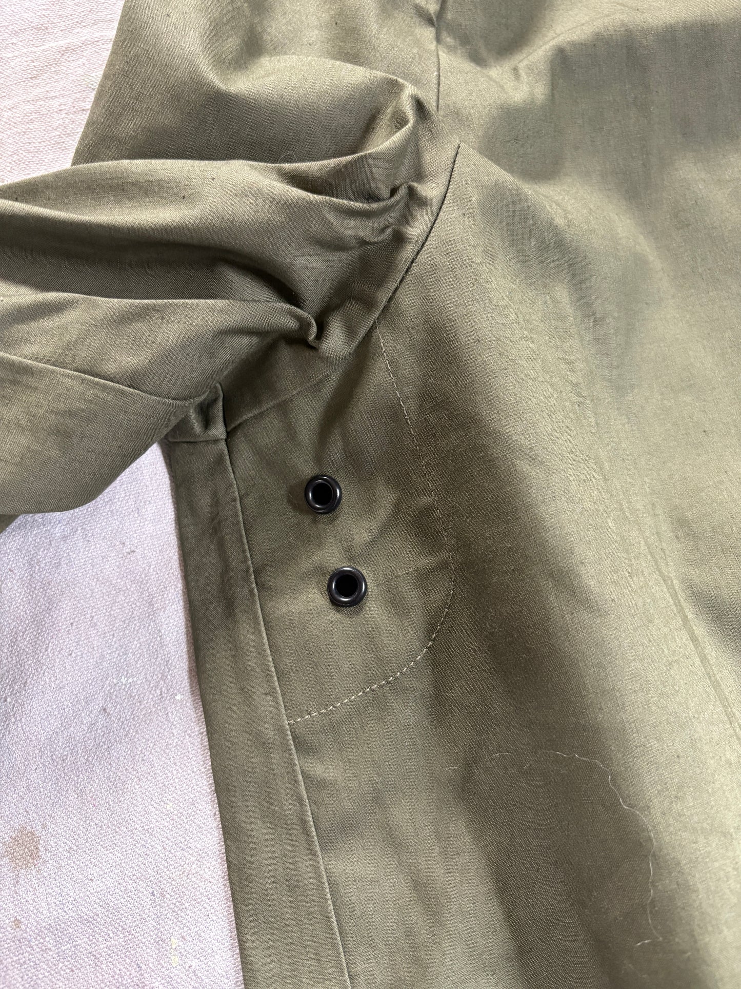 40s WWII Deadstock Wet Weather Parka