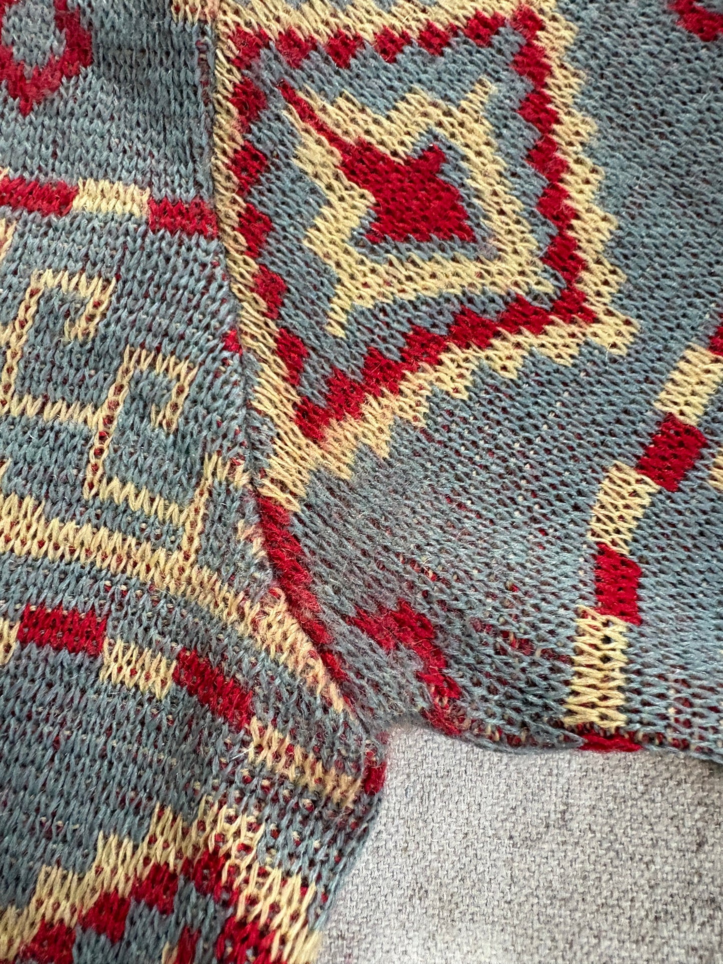 40s/50s Geometric Sweater