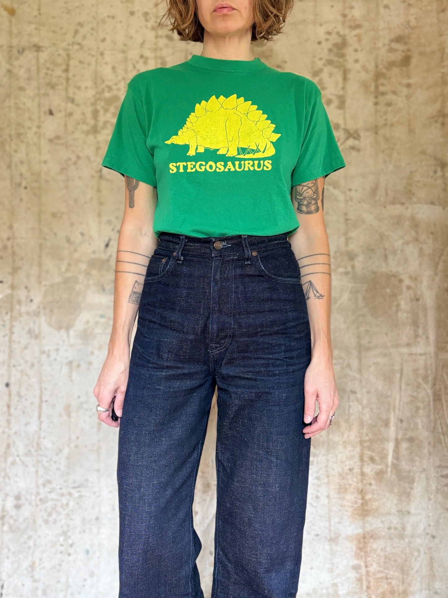 80s Stegosaurus Dinosaur Tee