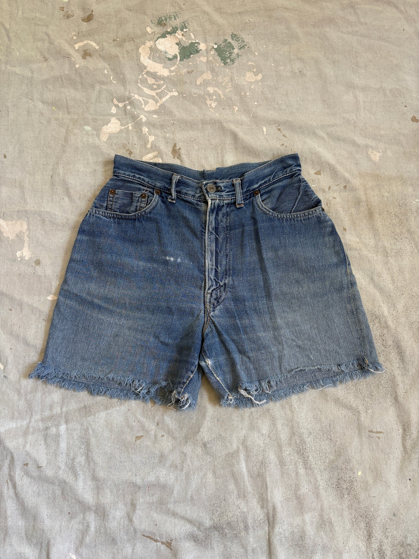 Vintage 50s Levi’s 701 Cut Off Jean Shorts