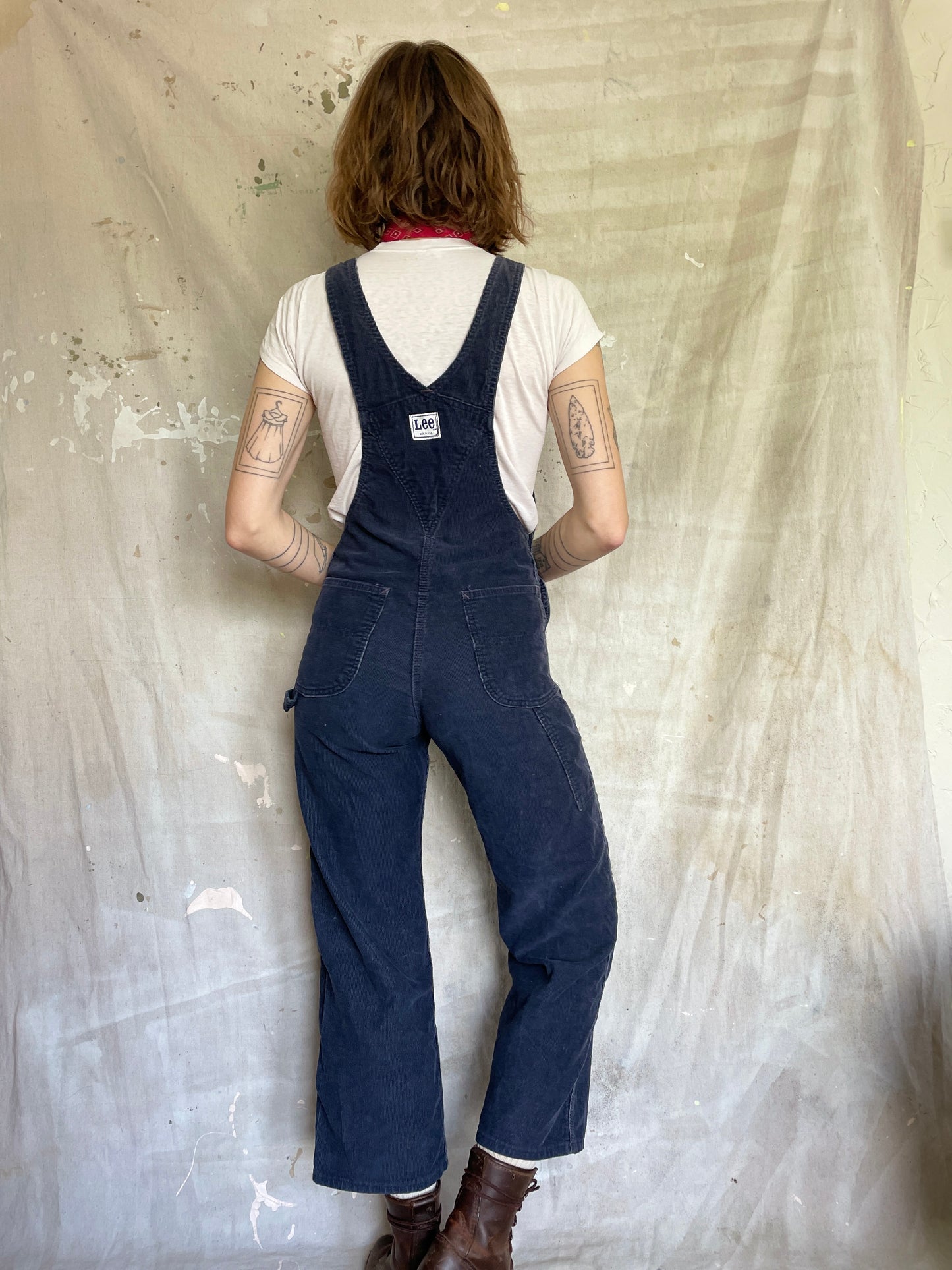 80s Lee Corduroy Overalls