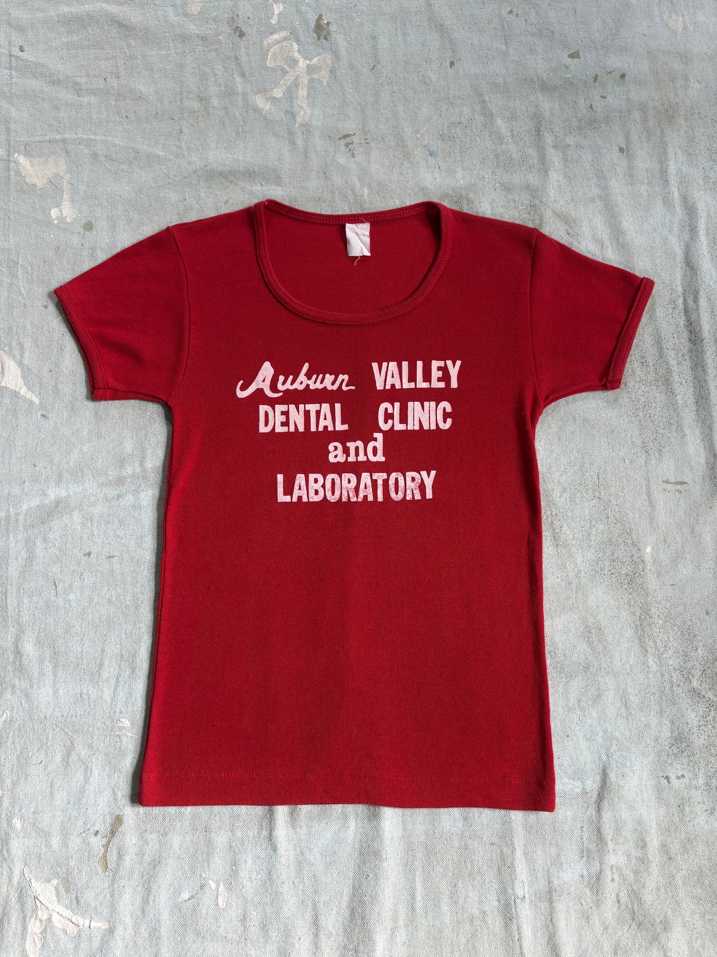 Vintage 70s Auburn Valley Dental Clinic Tee