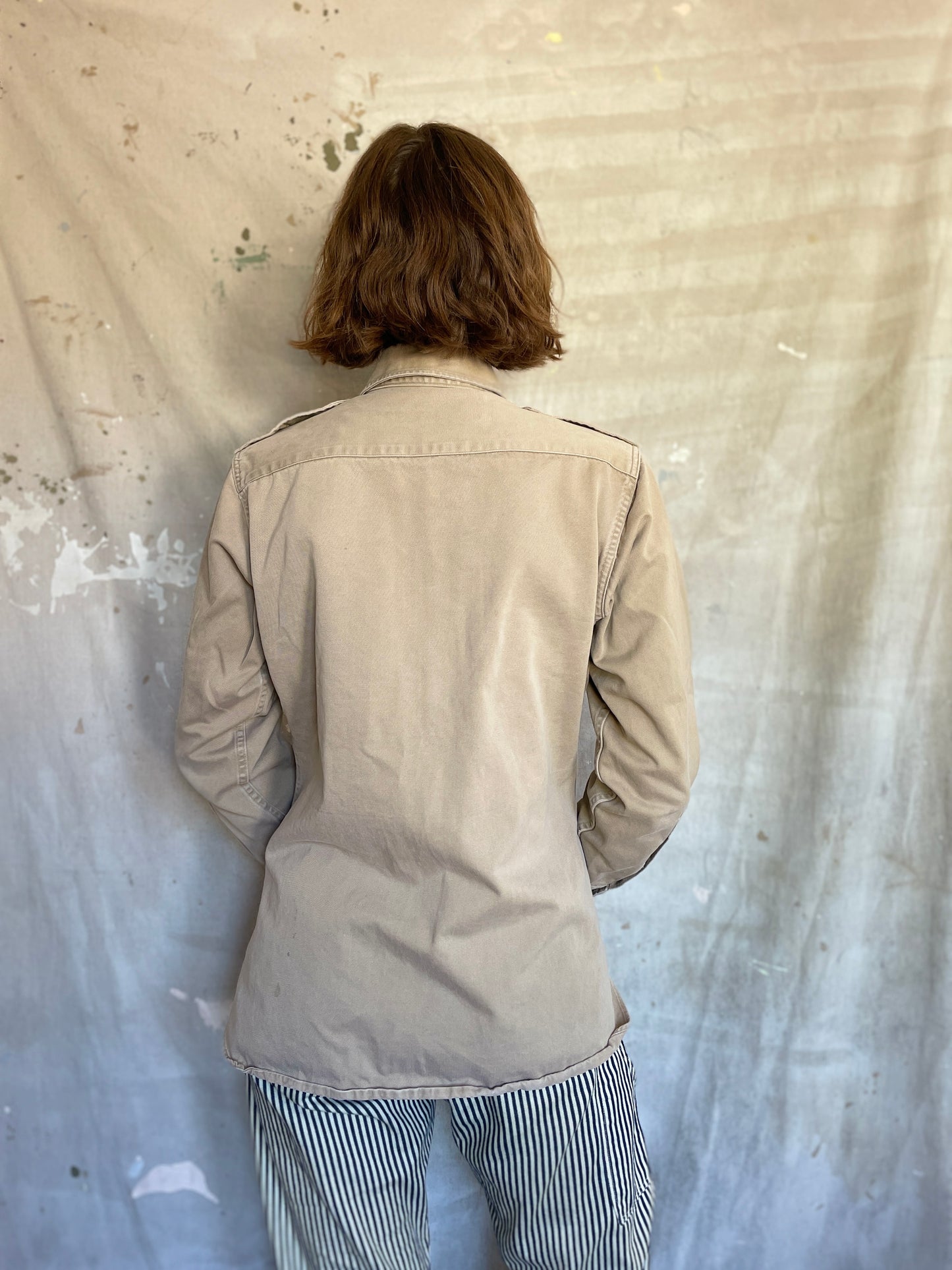 70s Khaki Utility Shirt