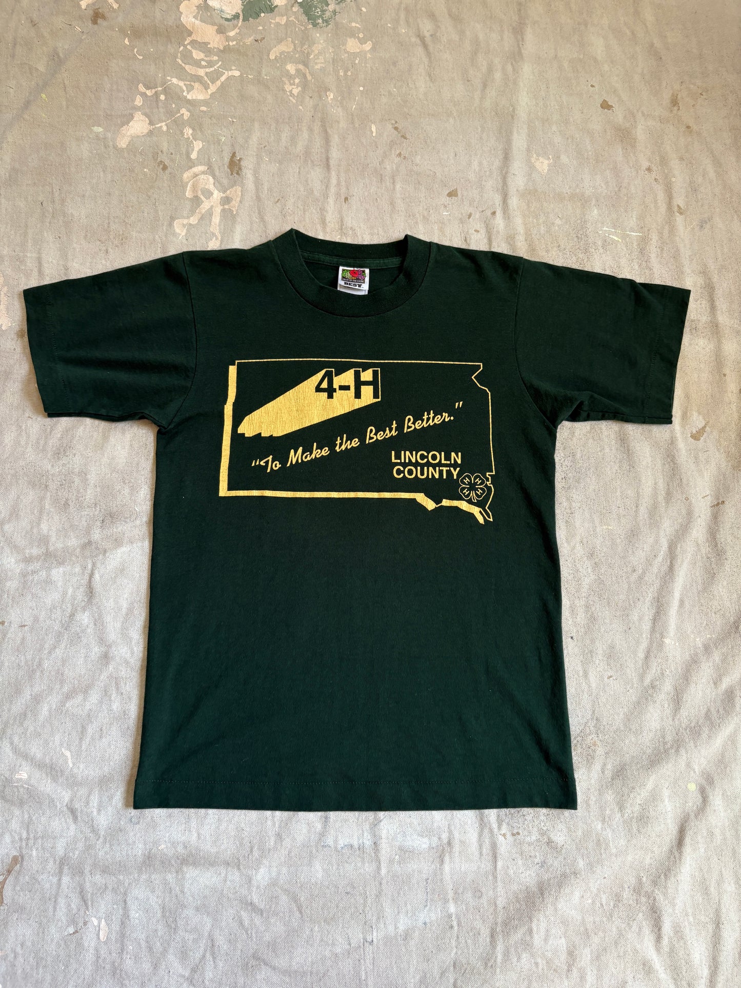 90s Lincoln County South Dakota 4H Tee