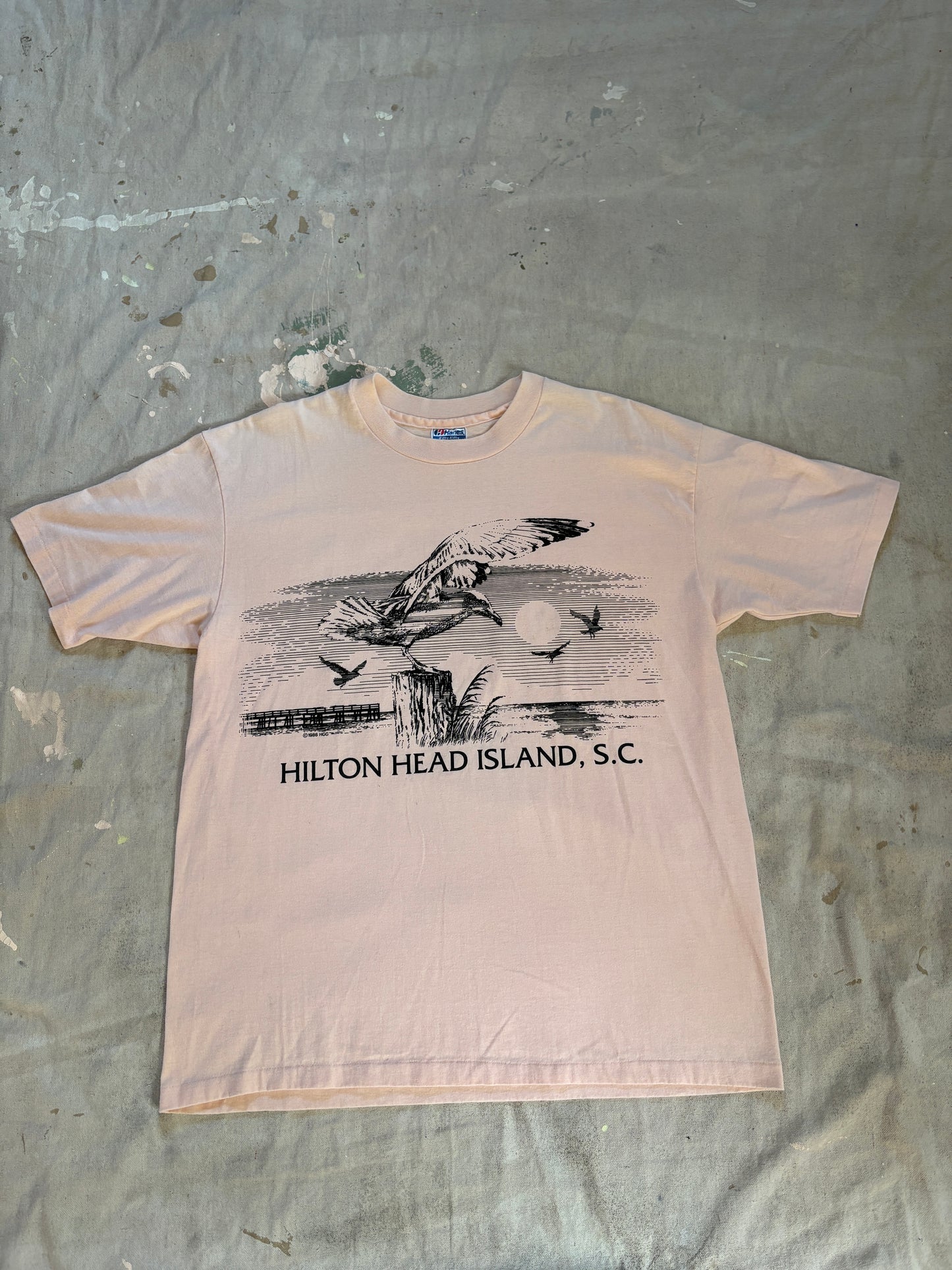 80s Hilton Head Island SC Seagull Tee