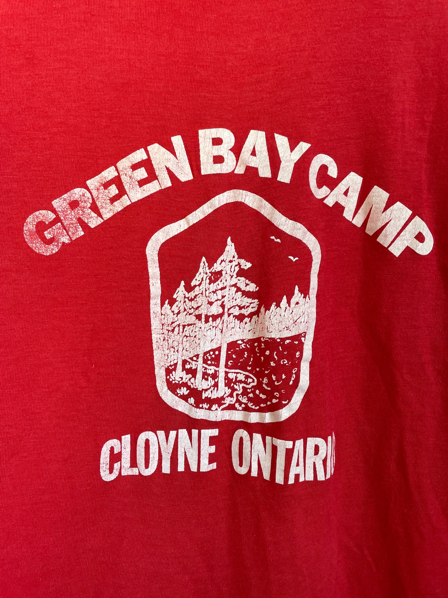 70s Green Bay Camp Cloyne Ontario Tee