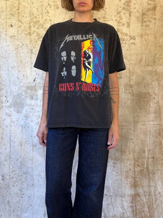 Vintage ‘92 Metallica, Guns N’ Roses, Faith No More Tour Tee